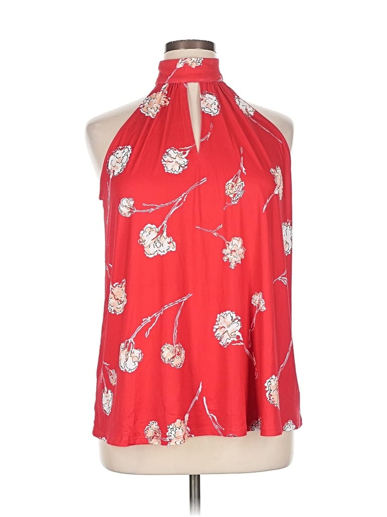THE LIMITED Pre-owned Sleeveless Blouse In Red