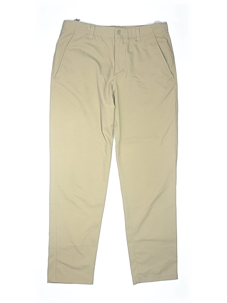 Pre-owned Under Armour Kids' Khaki Pant In Brown