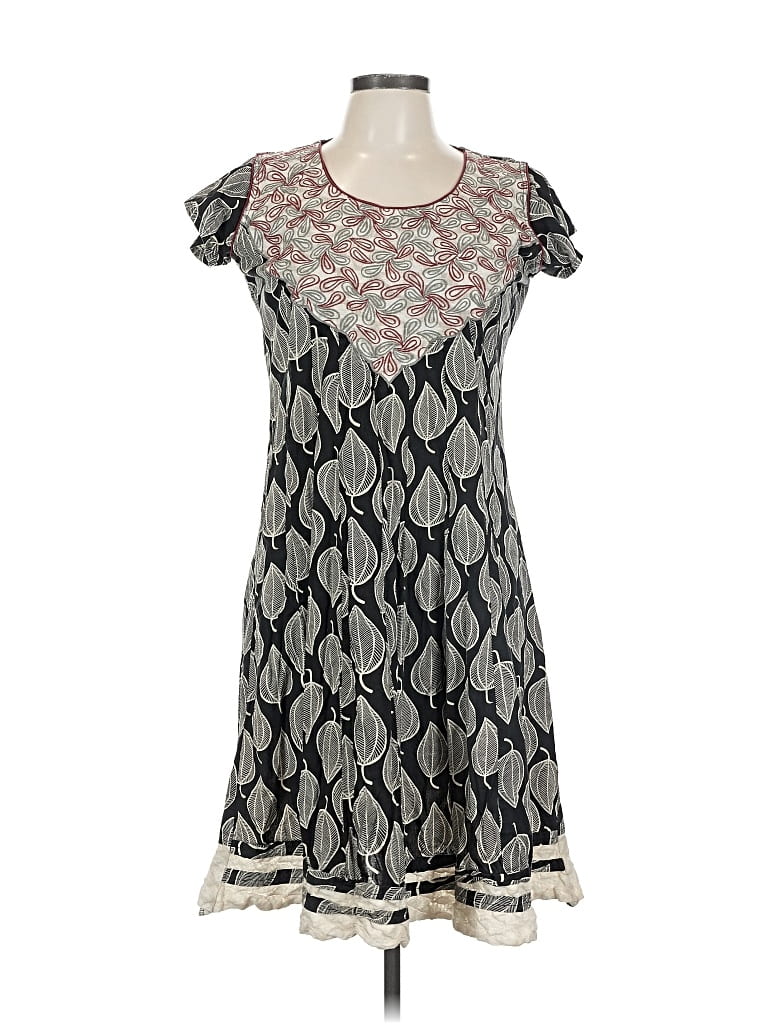 Pre-owned Assorted Brands Casual Dress In Gray