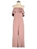 Babaton 100% Polyester Solid Pink Jumpsuit Size 4 - photo 1