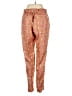 J.Crew 100% Polyester Print Orange Casual Pants Size 4 - photo 2