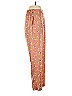 J.Crew 100% Polyester Print Orange Casual Pants Size 4 - photo 4