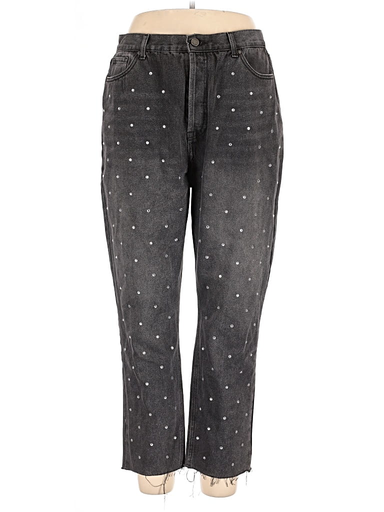 Pre-owned Simple Society Jeans In Gray