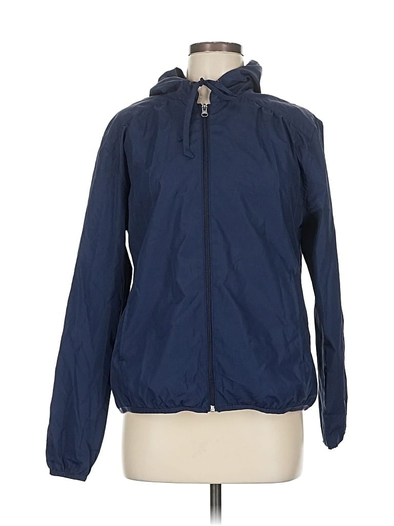 Pre-owned Port Authority Windbreaker Jacket In Blue