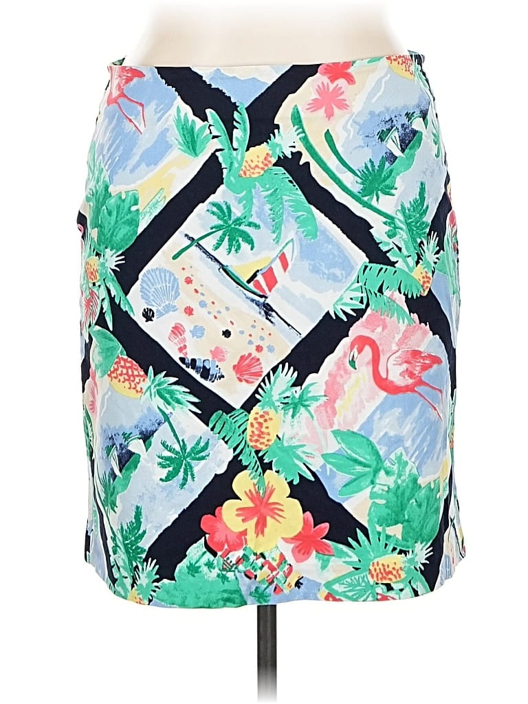 Pre-owned Talbots Outlet Casual Skirt In Green