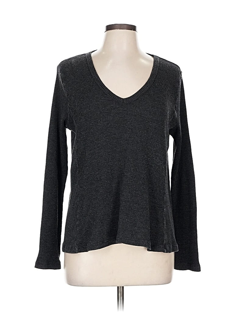 T.LA Pre-owned Long Sleeve T-shirt In Gray