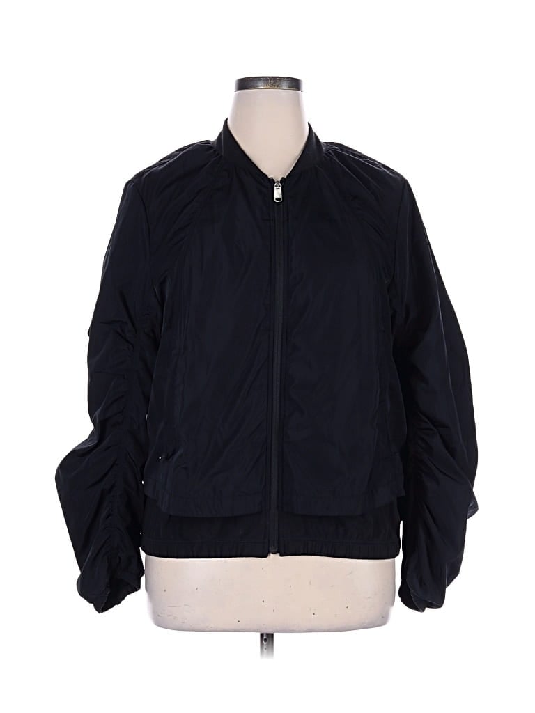Pre-owned Athleta Jacket In Black