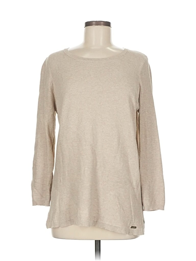 Pre-owned Calvin Klein Pullover Sweater In Brown