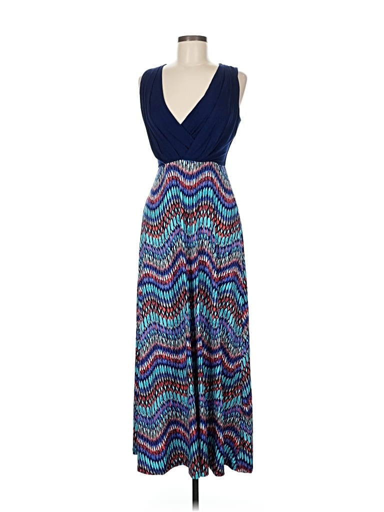 Pre-owned Gilli Casual Dress In Blue