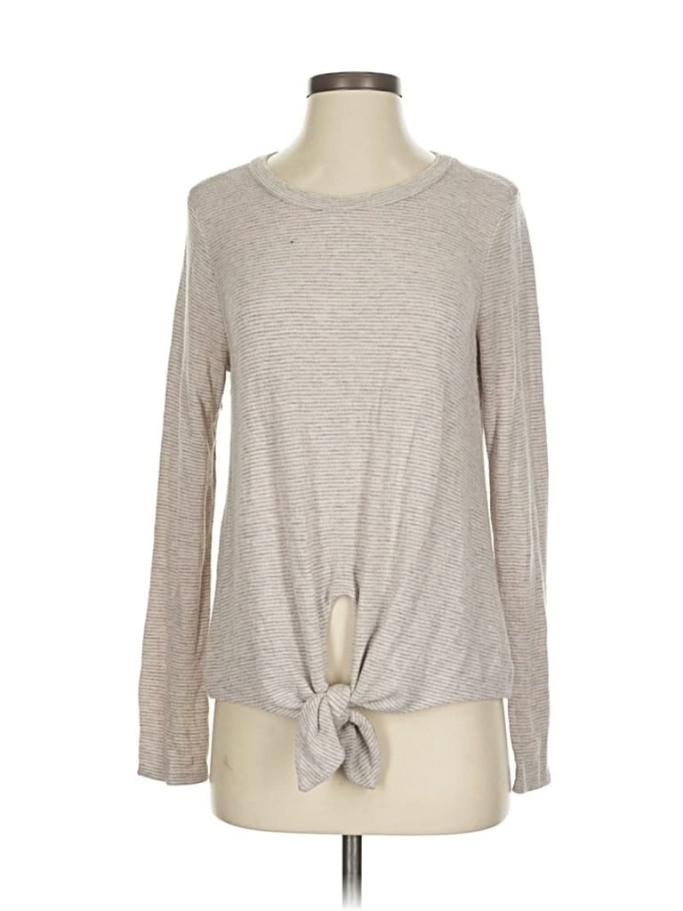 Pre-owned Kaileigh Long Sleeve T-shirt In Brown