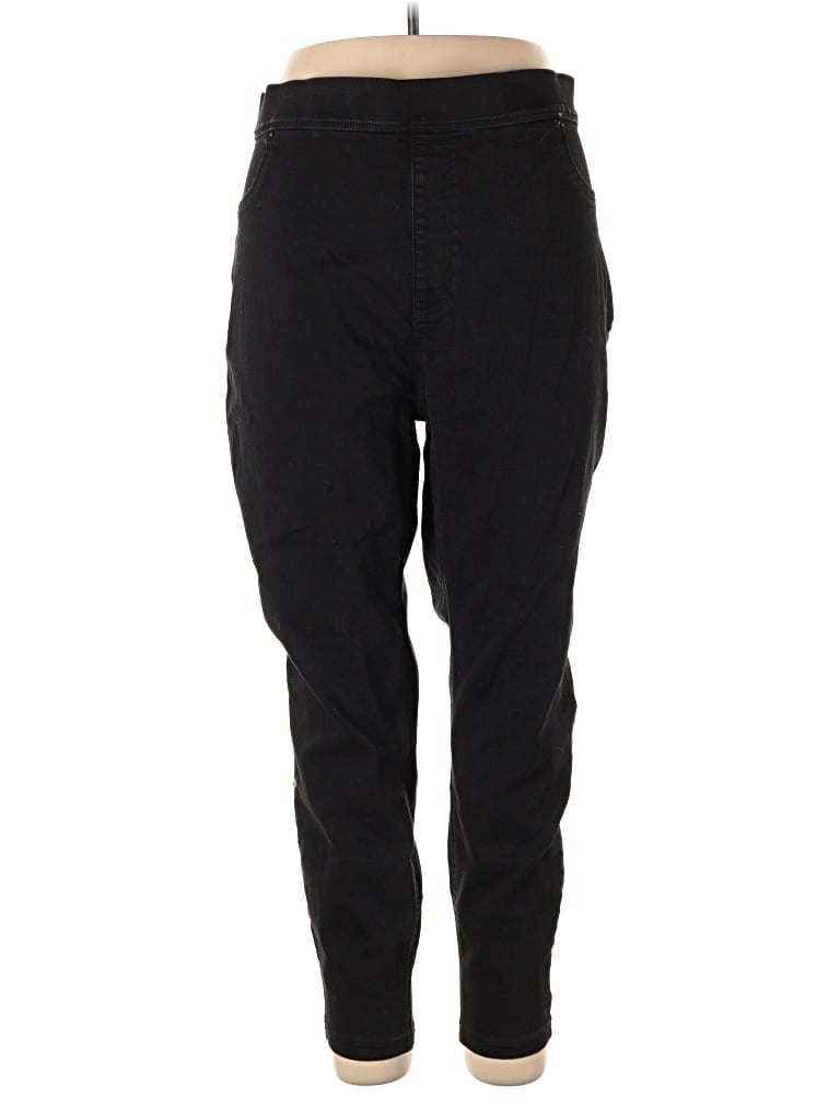 Pre-owned Terra & Sky Casual Pants In Black