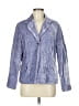 French Connection 100% Viscose Purple Blue Blazer Size 8 - photo 1