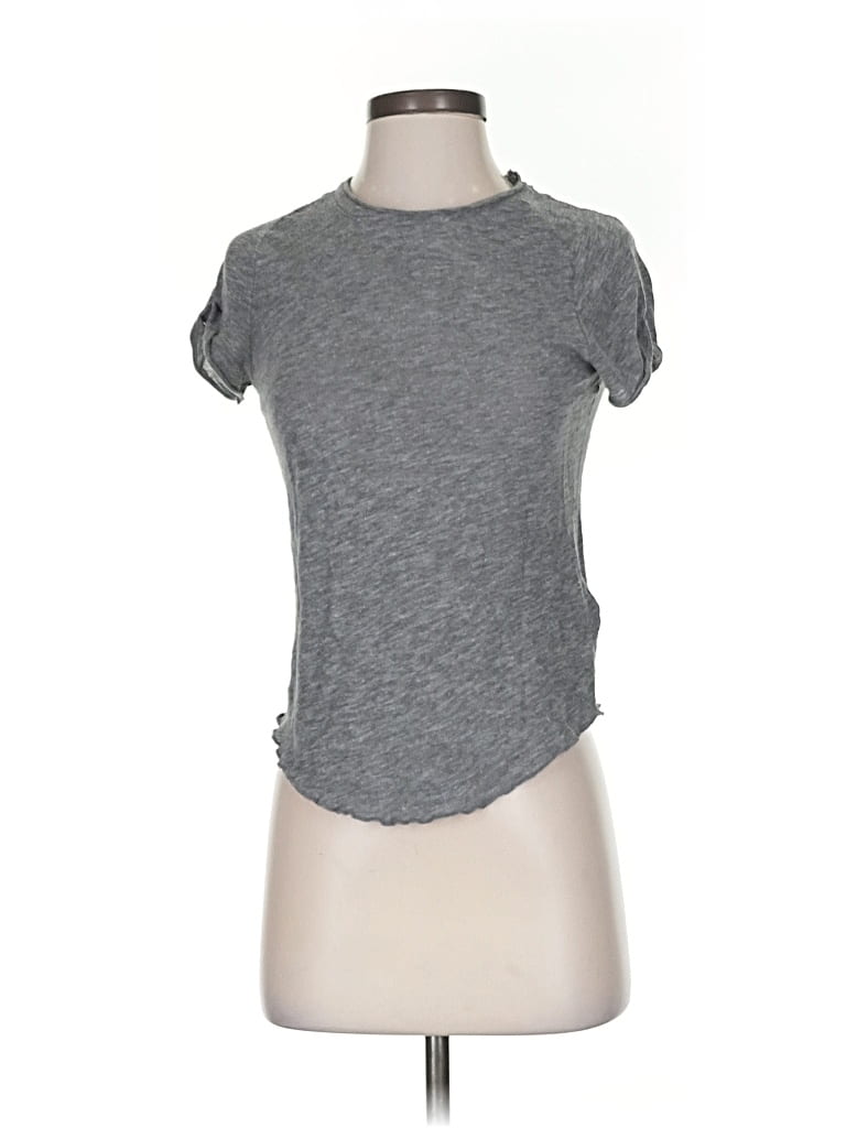 WE THE FREE Pre-owned Short Sleeve T-shirt In Gray