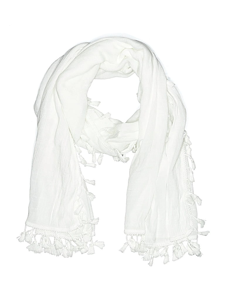 Pre-owned Unbranded Scarf In White