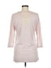 Harmony and Balance Pink 3/4 Sleeve Top Size M - photo 2
