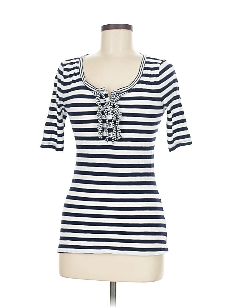 Pre-owned Old Navy 3/4 Sleeve T-shirt In Blue