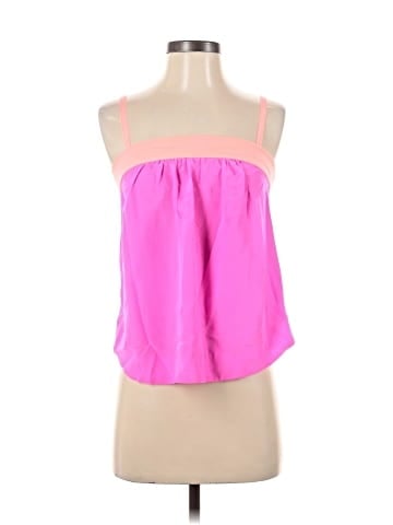 HD in Paris Sleeveless Silk Top (view 1)