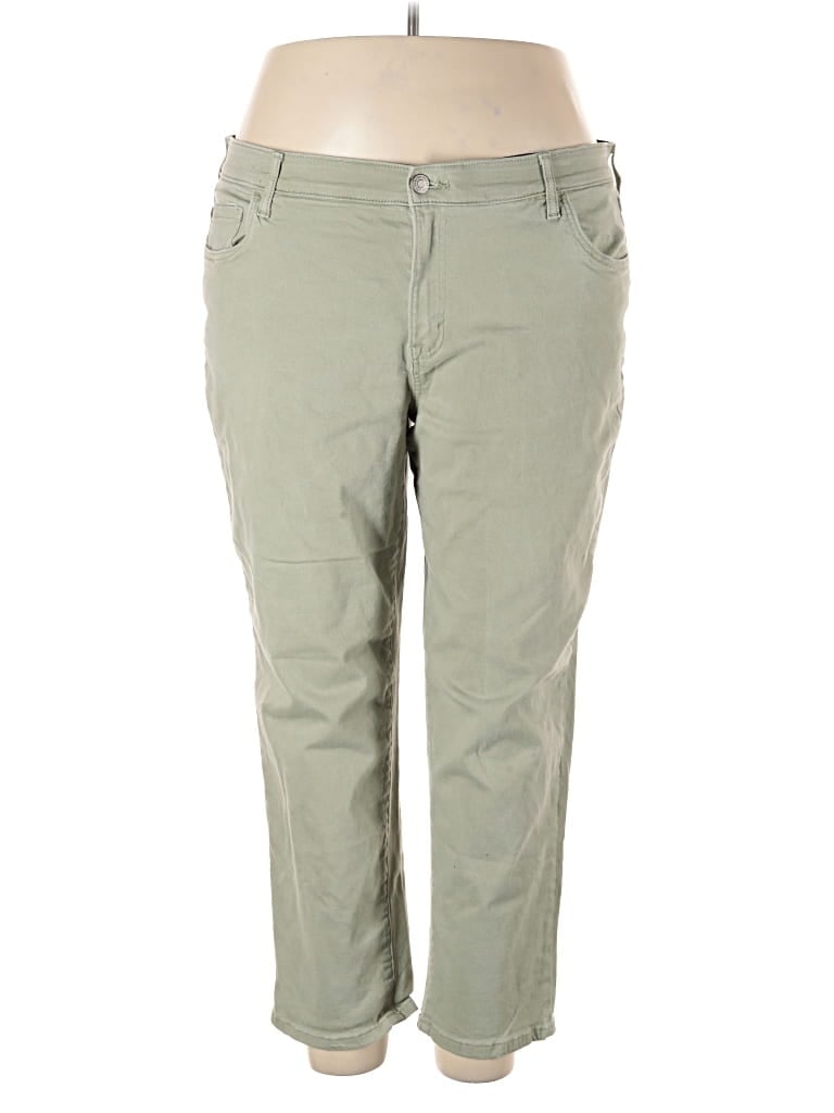 Pre-owned Sonoma Goods For Life Jeggings In Green