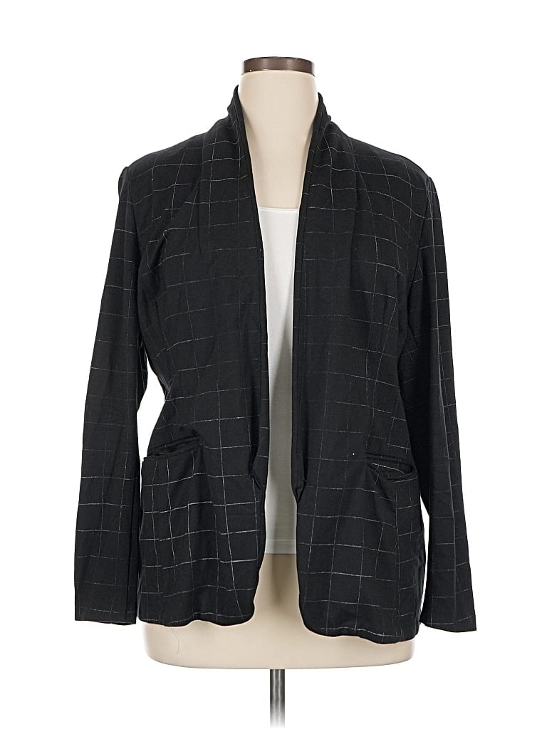Pre-owned Apt. 9 Blazer Jacket In Black