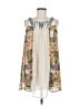 Rewind 100% Polyester Paisley Ivory Casual Dress Size M - photo 1