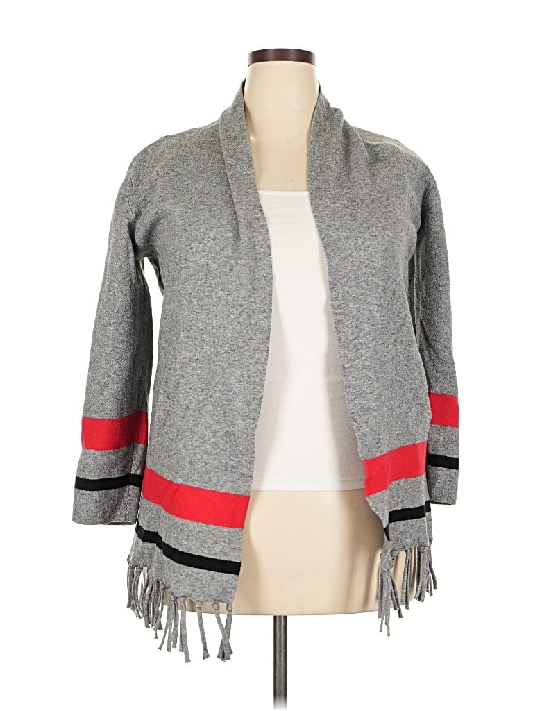 Pre-owned Unbranded Cardigan Sweater In Gray