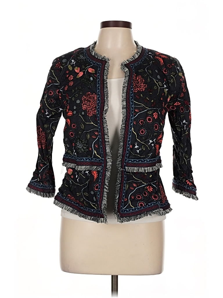 Pre-owned Ann Taylor Loft Blazer Jacket In Black