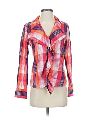 PaperWhite Long Sleeve Blouse (view 1)