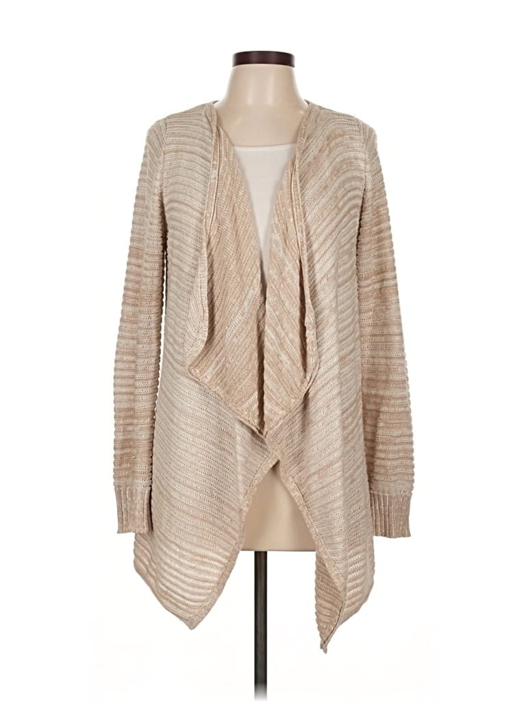 Pre-owned Ab Studio Cardigan Sweater In Brown