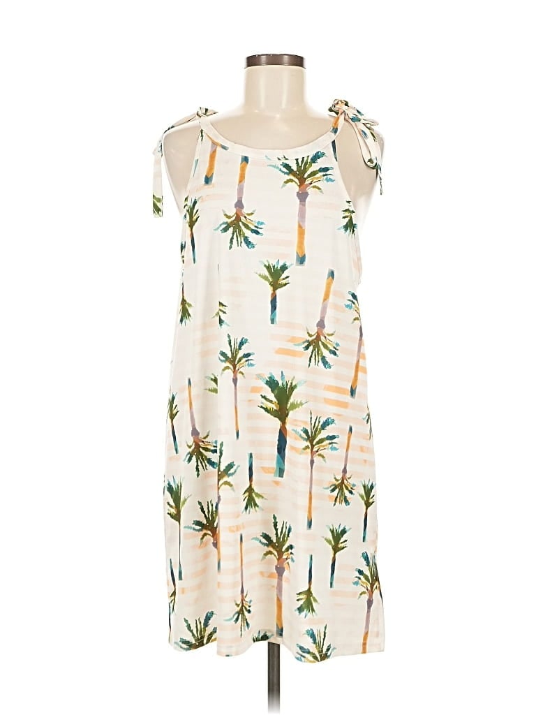 LILY BY FIRMIANA Pre-owned Sleeveless Top Ivory Strapless Neckline Tops In White