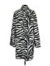 Jason Kole 100% Polyester Animal Print Black Coat Size S - photo 2