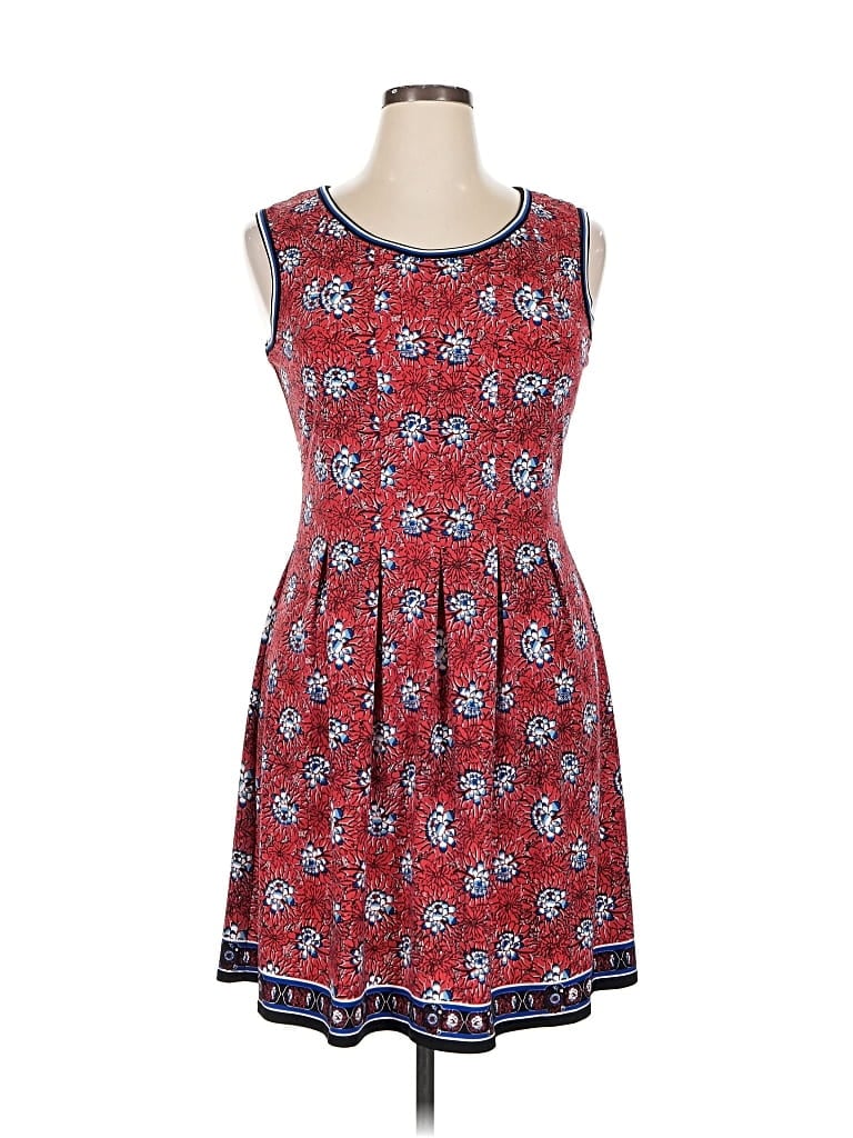 Pre-owned Max Studio Casual Dress In Red