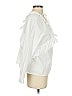 Pixie Market 100% Cotton White 3/4 Sleeve Blouse Size S (estimated) - photo 4
