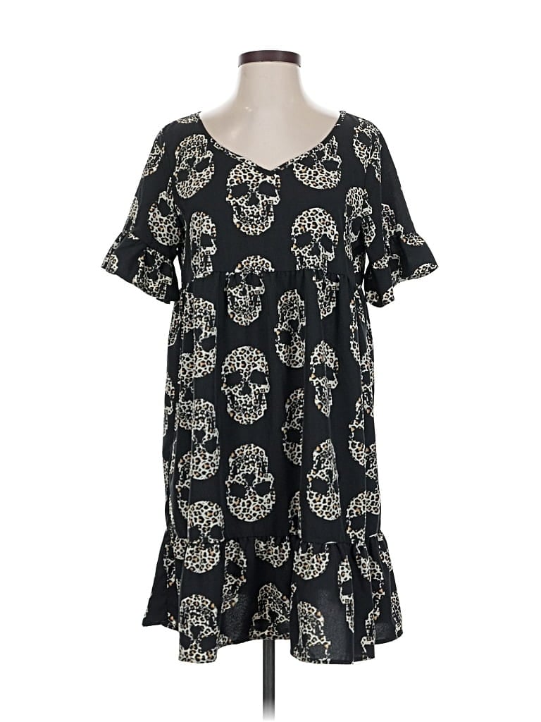 Pre-owned Emery Rose Casual Dress In Black