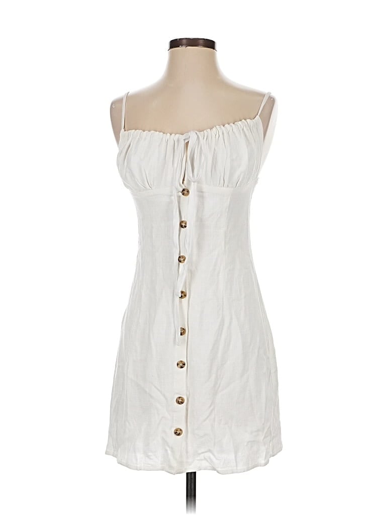 Pre-owned Commense Casual Dress In White