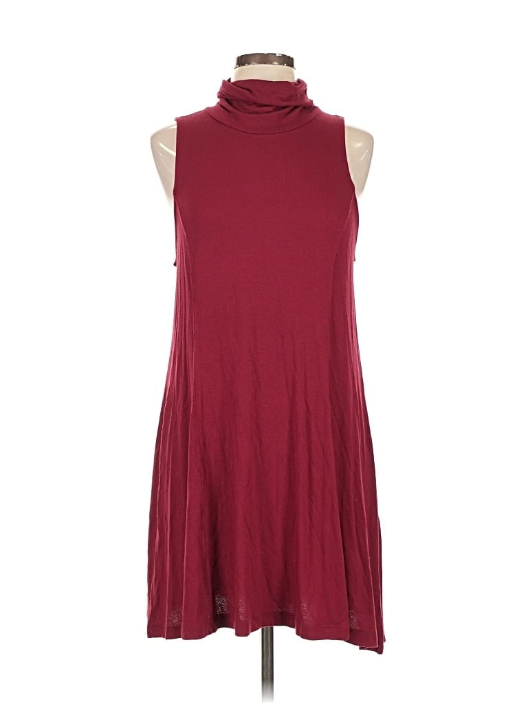 FINAL TOUCH Pre-owned Casual Dress In Burgundy