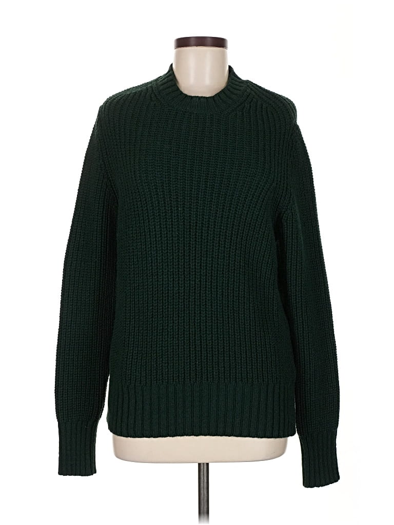 Pre-owned Ami Alexandre Mattiussi Wool Pullover Sweater In Green