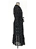 Point Sur 100% Polyester Stars Black Cocktail Dress Size 2 - photo 4