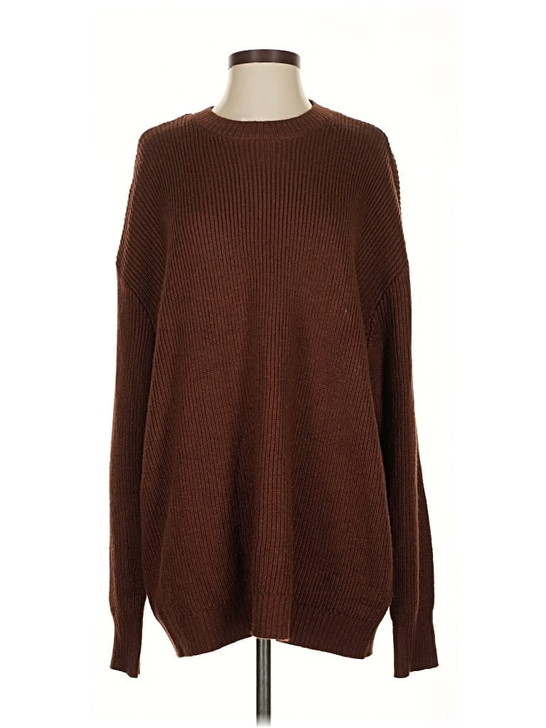 Pre-owned Danielle Bernstein Pullover Sweater In Brown