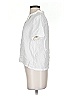 LACAUSA 100% Rayon White Short Sleeve Button-Down Shirt Size XS - photo 5