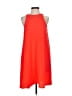 Charles Henry Solid Orange Cocktail Dress Size S - photo 1