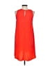 Charles Henry Solid Orange Cocktail Dress Size S - photo 2