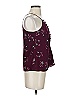 WAYF 100% Polyester Burgundy Sleeveless Blouse Size XS - photo 4