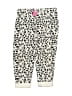 Jumping Beans 100% Cotton Animal Print Ivory Casual Pants 12-18 MO / 18 MO - photo 1