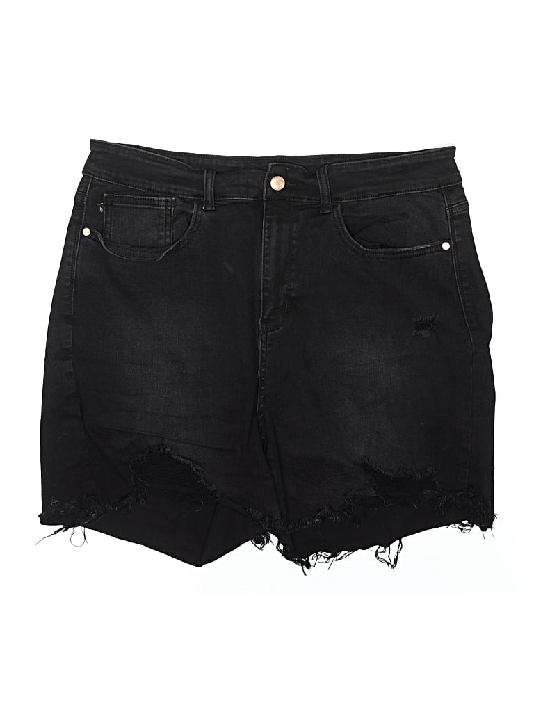 JUDY BLUE Pre-owned Denim Shorts In Black