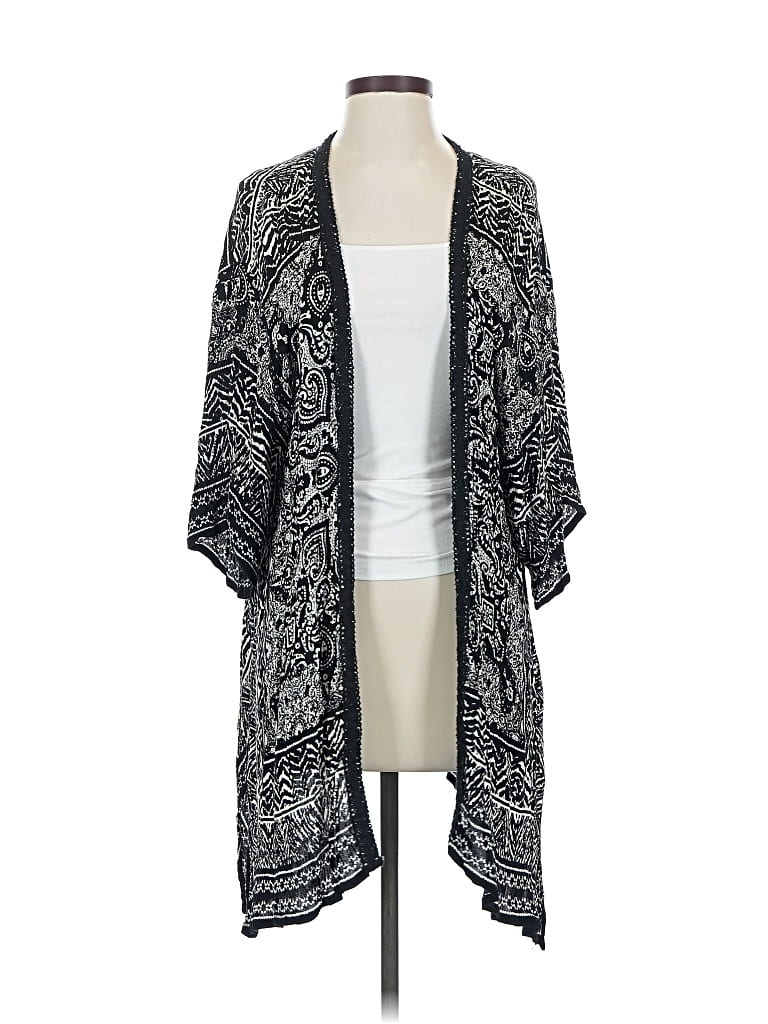 Pre-owned Bila Kimono In Black