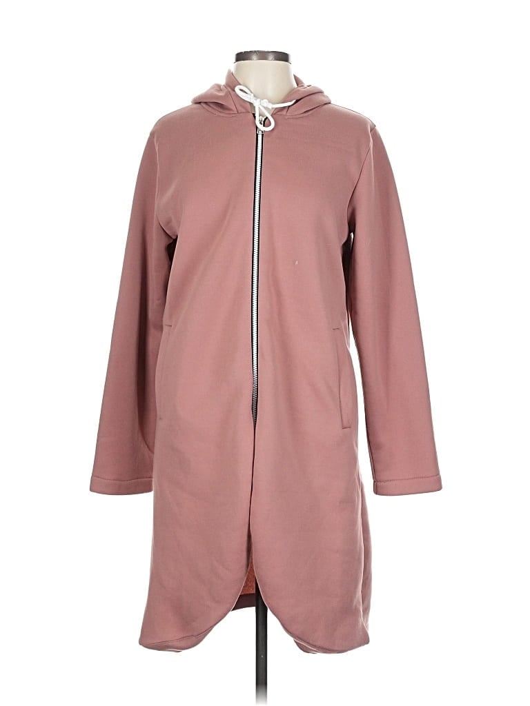 Pre-owned Made With Love Zip Up Hoodie In Pink