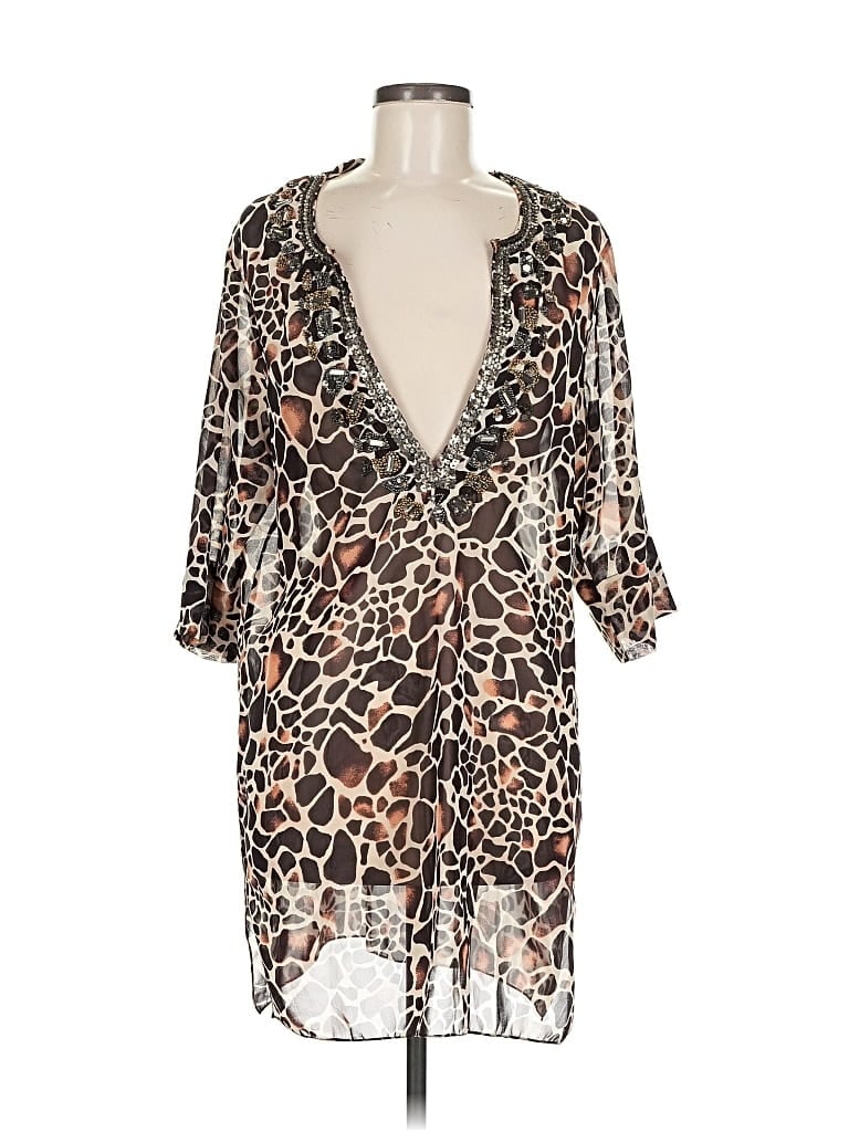 ANTONIO MELANI Pre-owned Cocktail Dress In Brown