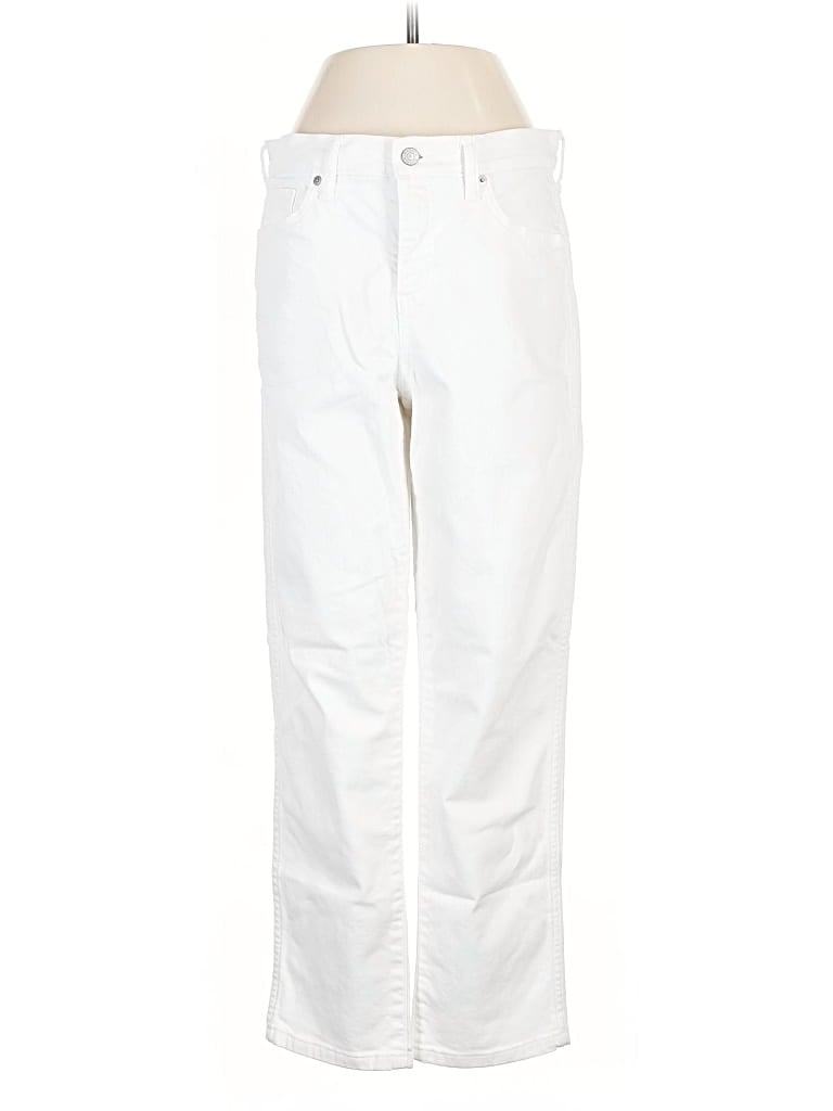 Pre-owned Banana Republic Factory Store Jeans In White