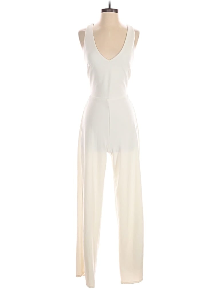 CRYSTAL SKY Pre-owned Jumpsuit In White