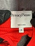 Privacy Please Red Bodysuit Size S - photo 3